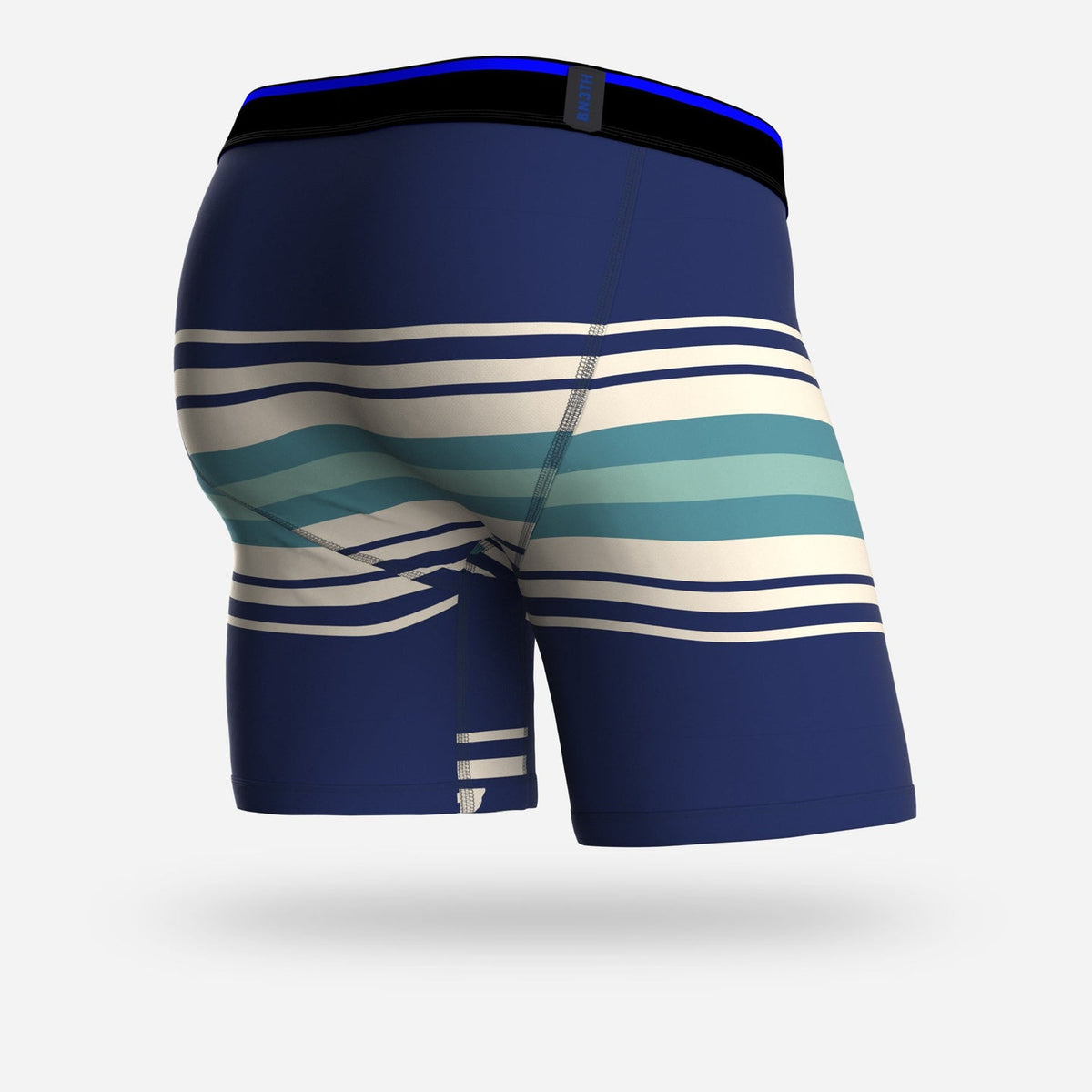 BN3TH Sunday Stripe Navy Boxer Brief