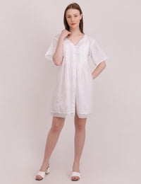 Papa Cotton Short Nighty