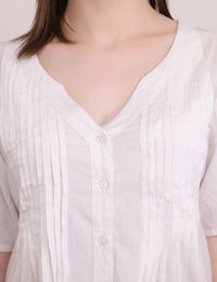 Papa Cotton Short Nighty