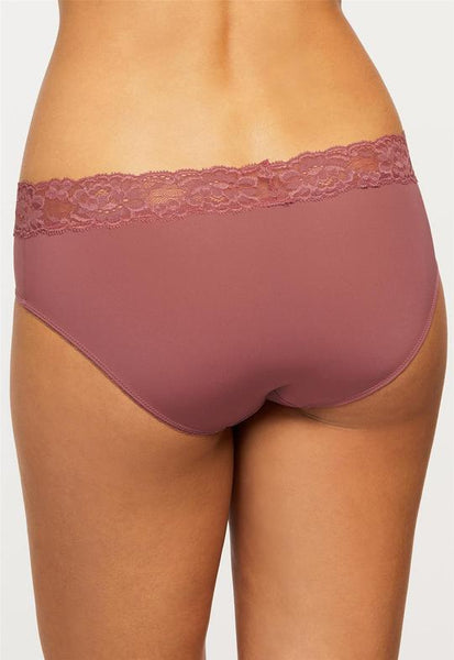 Montelle Microfiber and Lace Hipster