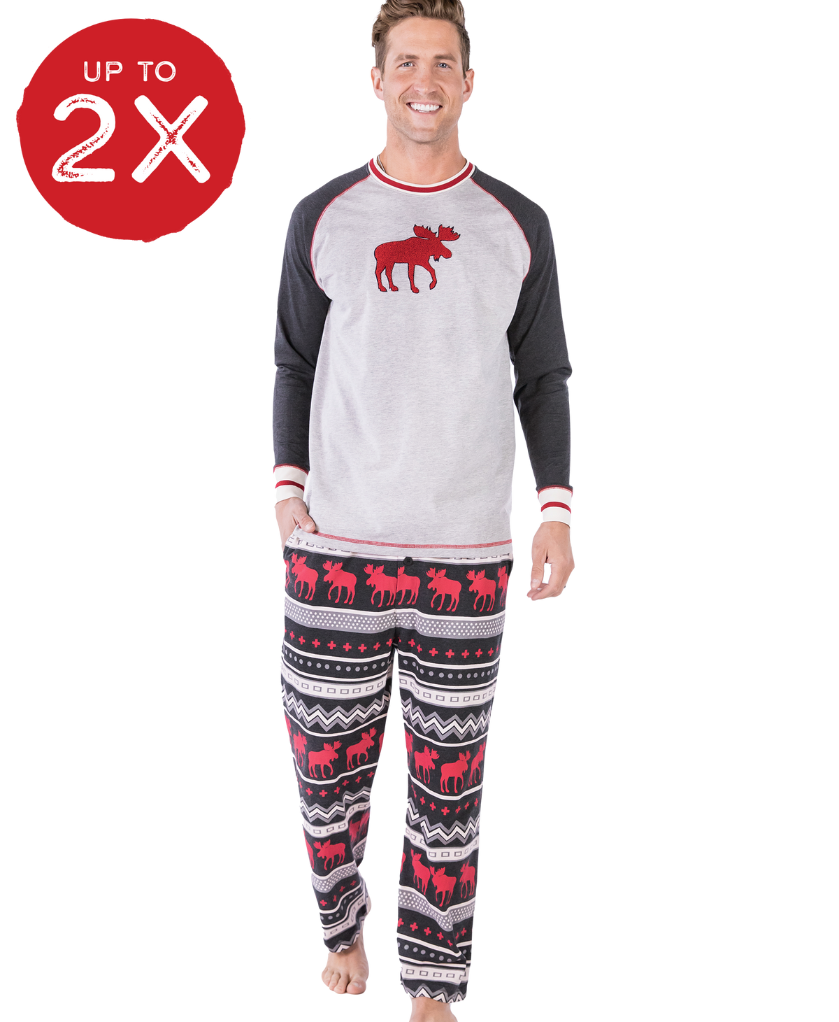LazyOne Cabin Moose PJ Pant
