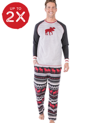 LazyOne Cabin Moose PJ Pant