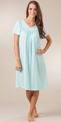 Shadowline Short Sleeve Nightgown
