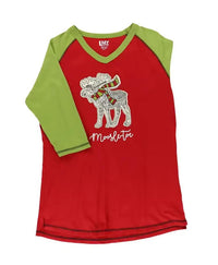 LazyOne Moosletoe Tunic