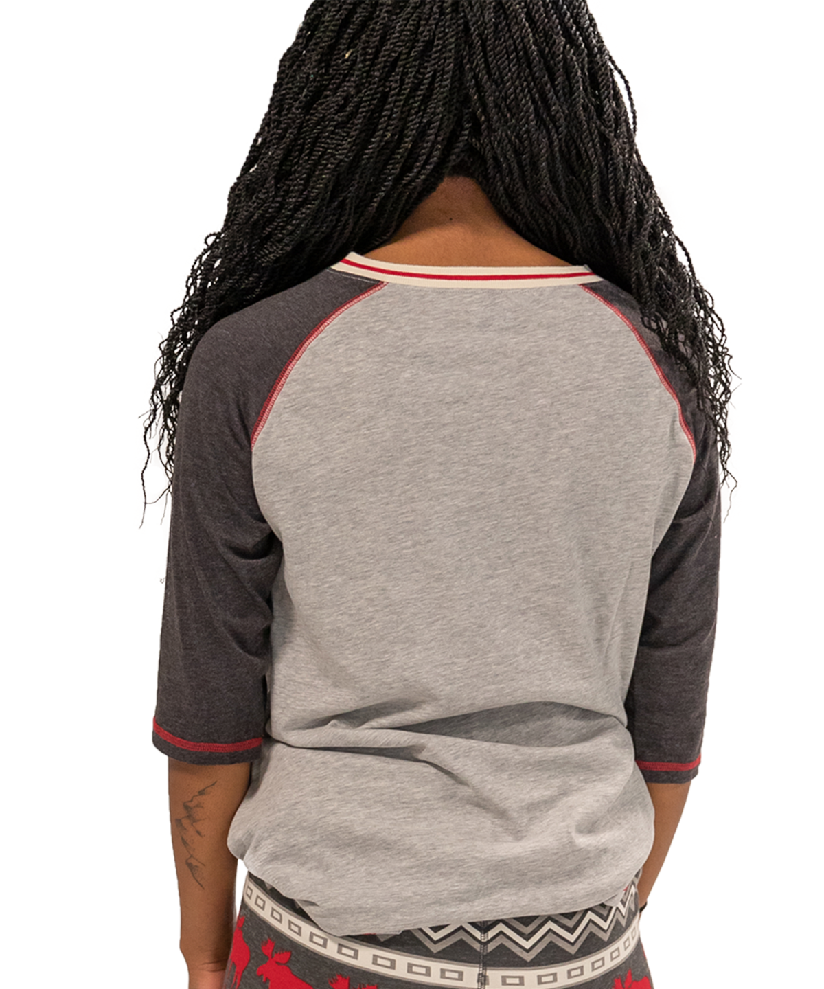 LazyOne Cabin Moose Tunic Top