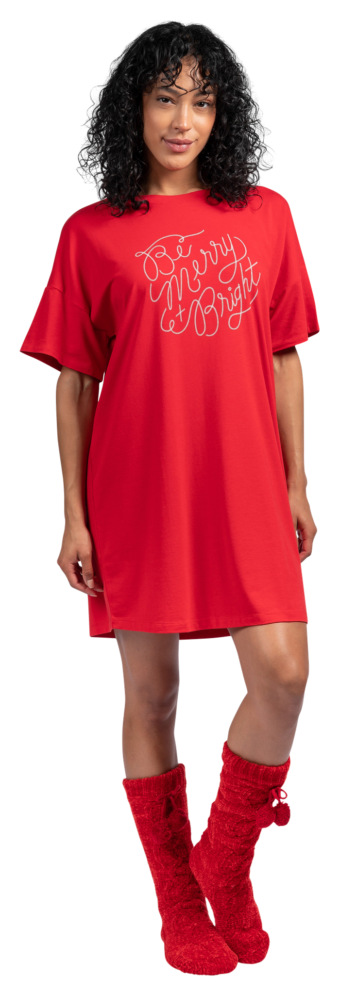 LatteLove Be Merry and Bright Nightshirt