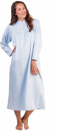 Kayanna Brushed Back Satin Nightgown