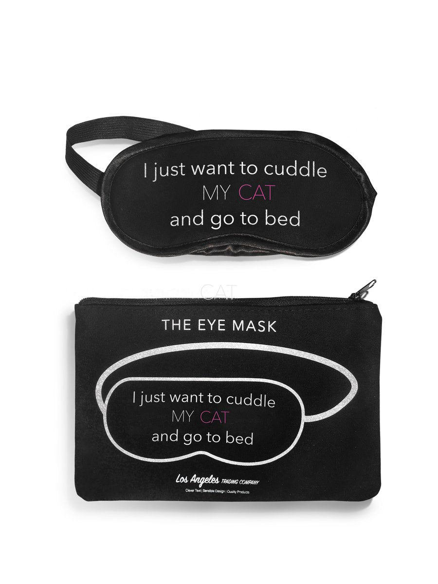 LA Trading Co. Cuddle Cat Eye Mask