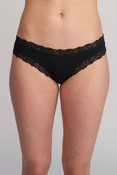 Fleur't Iconic Thong-Black