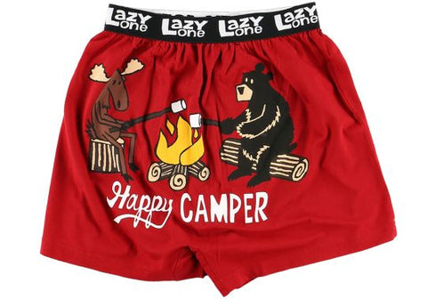 LazyOne Happy Camper Boxer