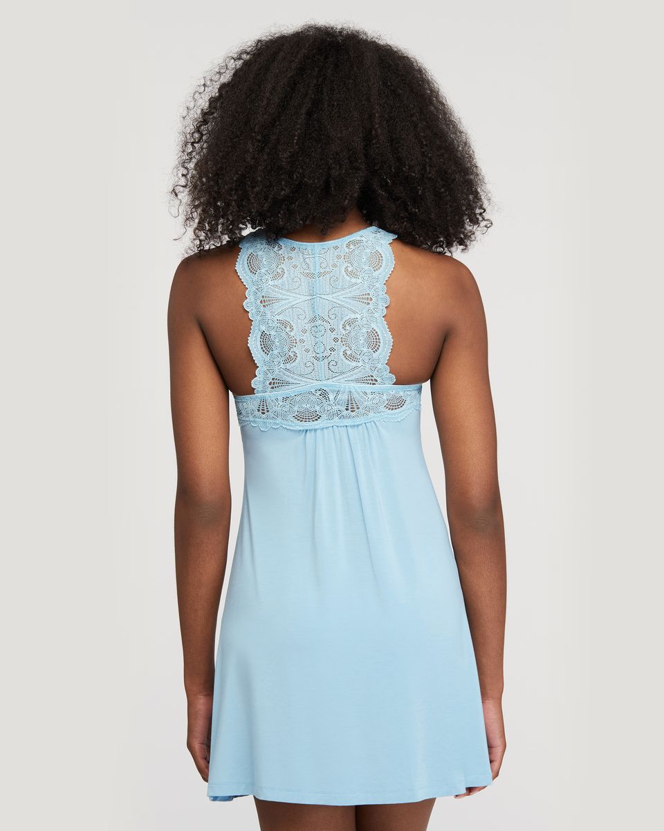 Fleur't Belle Epoque T-Back Chemise with matching Boyshort