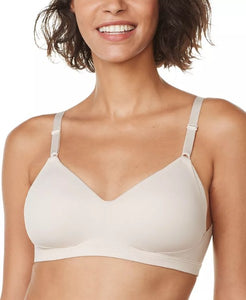 Warners No Side Effects Bra 40B Satin Padded Cup Wire Free Adjustable Strap  3481 