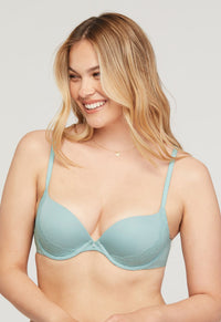 Montelle Allure Light Push Up Bra-Skylight
